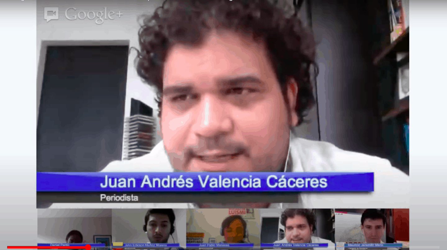 12.Hangouts de periodismo. La cronica en los tiempos de la web