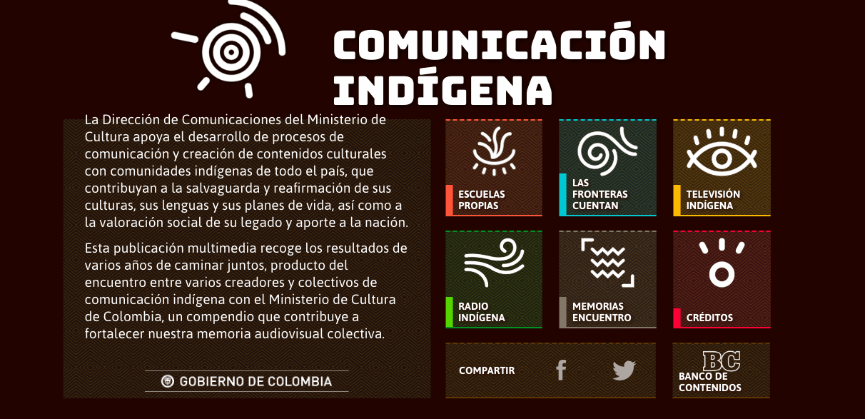 Comunicación indígena-Ministerio de Cultura