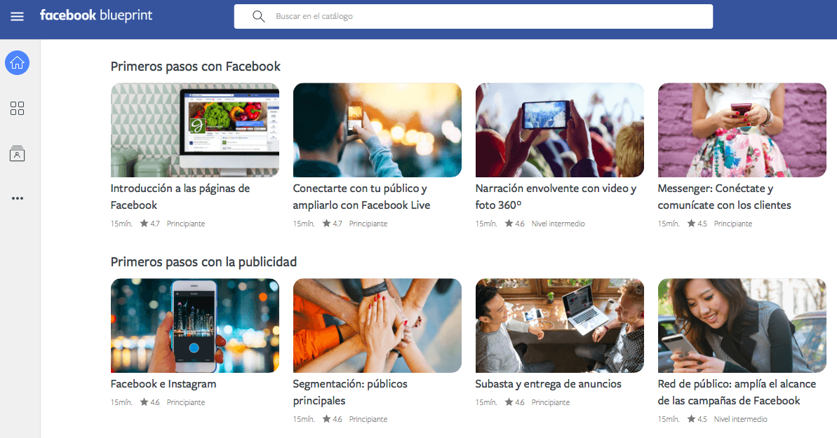 cursos para periodistas en Facebook