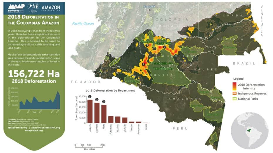 MAAP Colombia 2018 12 31 930x523 deforestación amazonía colombiana