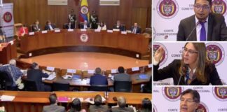 libertad de expresión, censura. Audiencia corte constitucional colombia