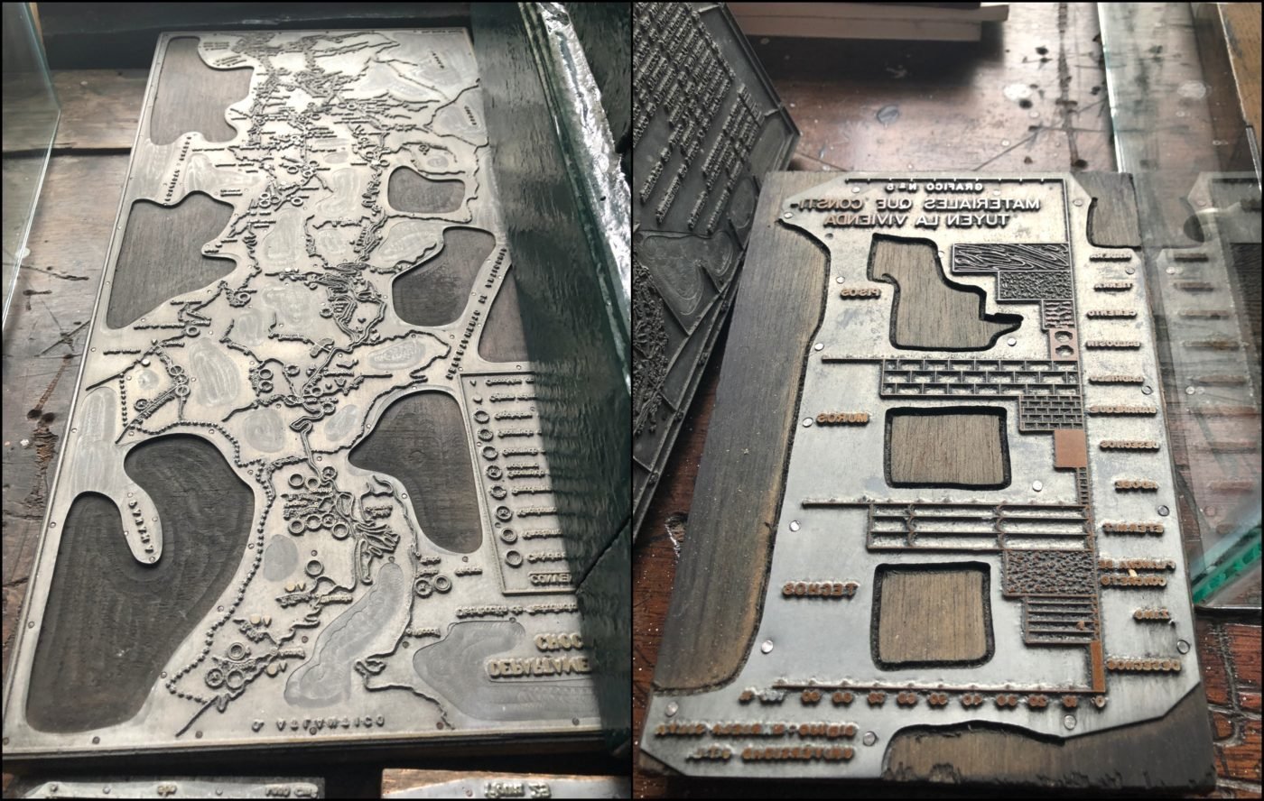 placas cartográficas Colombia