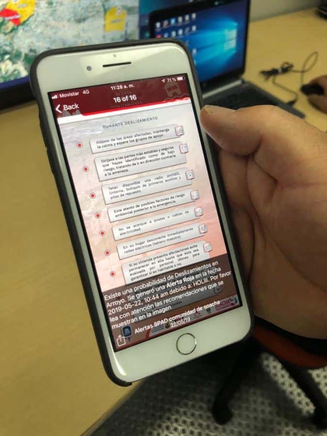 chatbot telegram para prevención de desastres Soacha