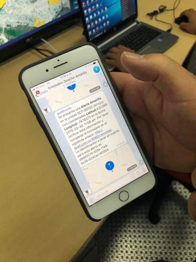 chatbots Telgram Score gestión de riesgo Soacga