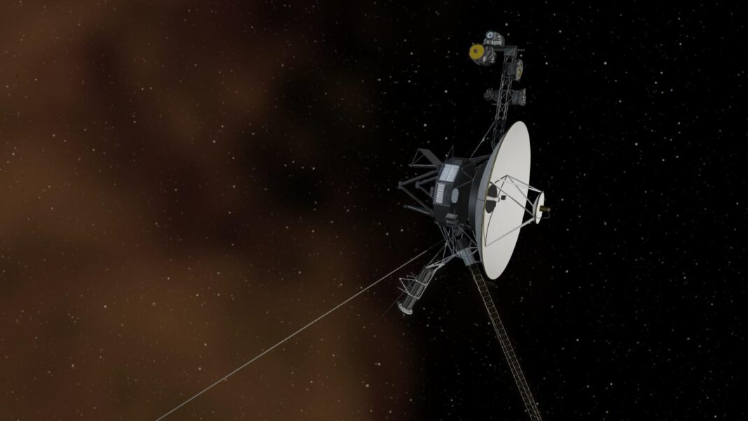 Voyager 2 en el espacio
