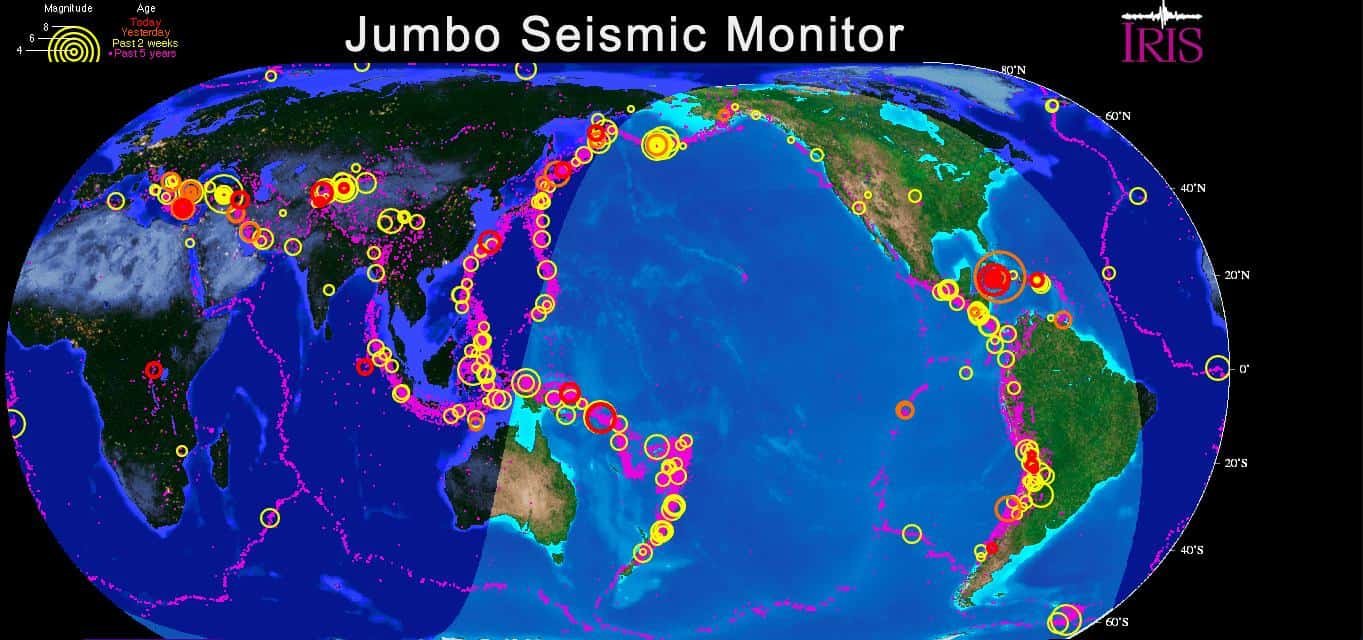 Monitor sismico