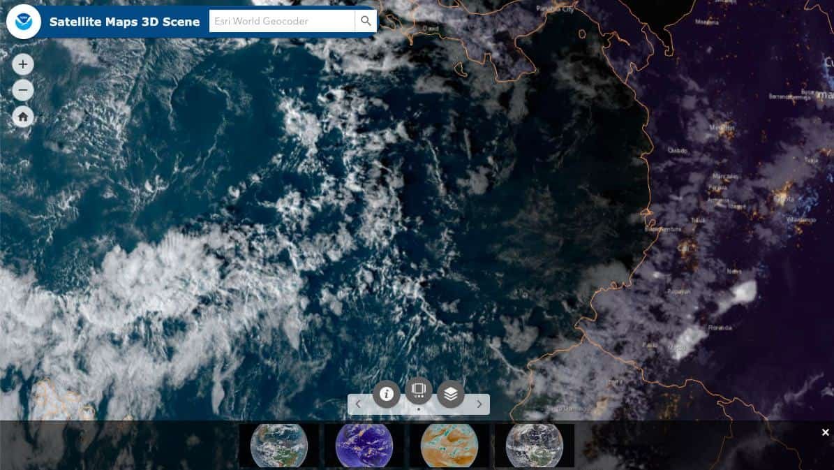 mapas satelitales