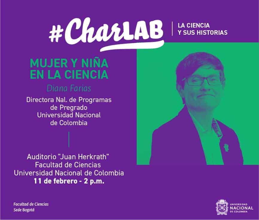 mujer y niña en ciencia CharLab