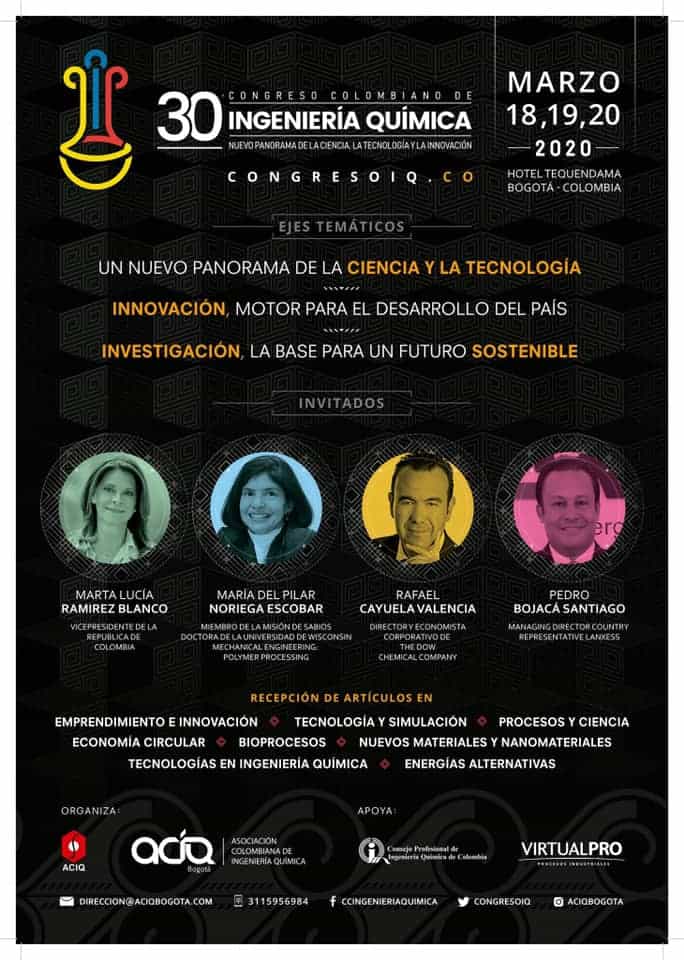 congreso ingeniería química colombia