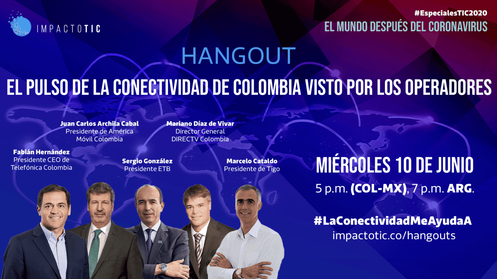 #LaConectividadMeAyudaA Hangout Youtube