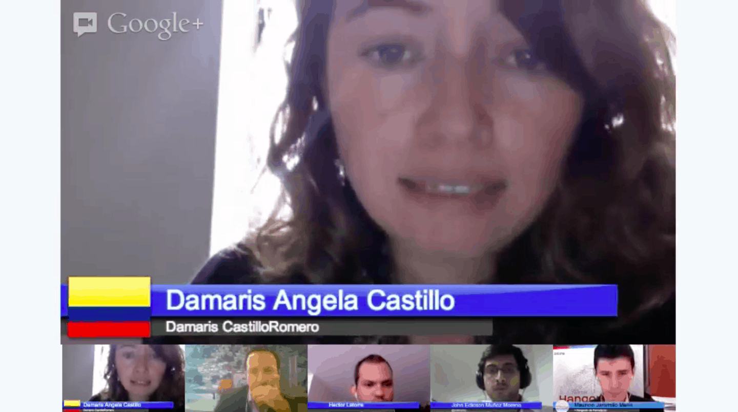 16.HangoutsDePeriodismo. Cubrimiento de desastres.