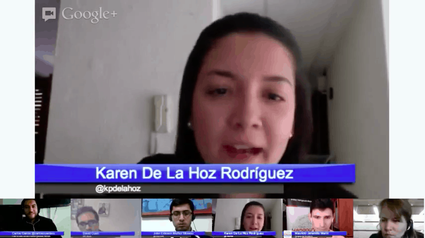 9. Hangouts de periodismo. Redes sociales y periodismo