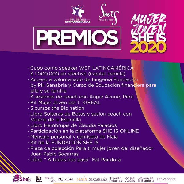 mujer joven she is