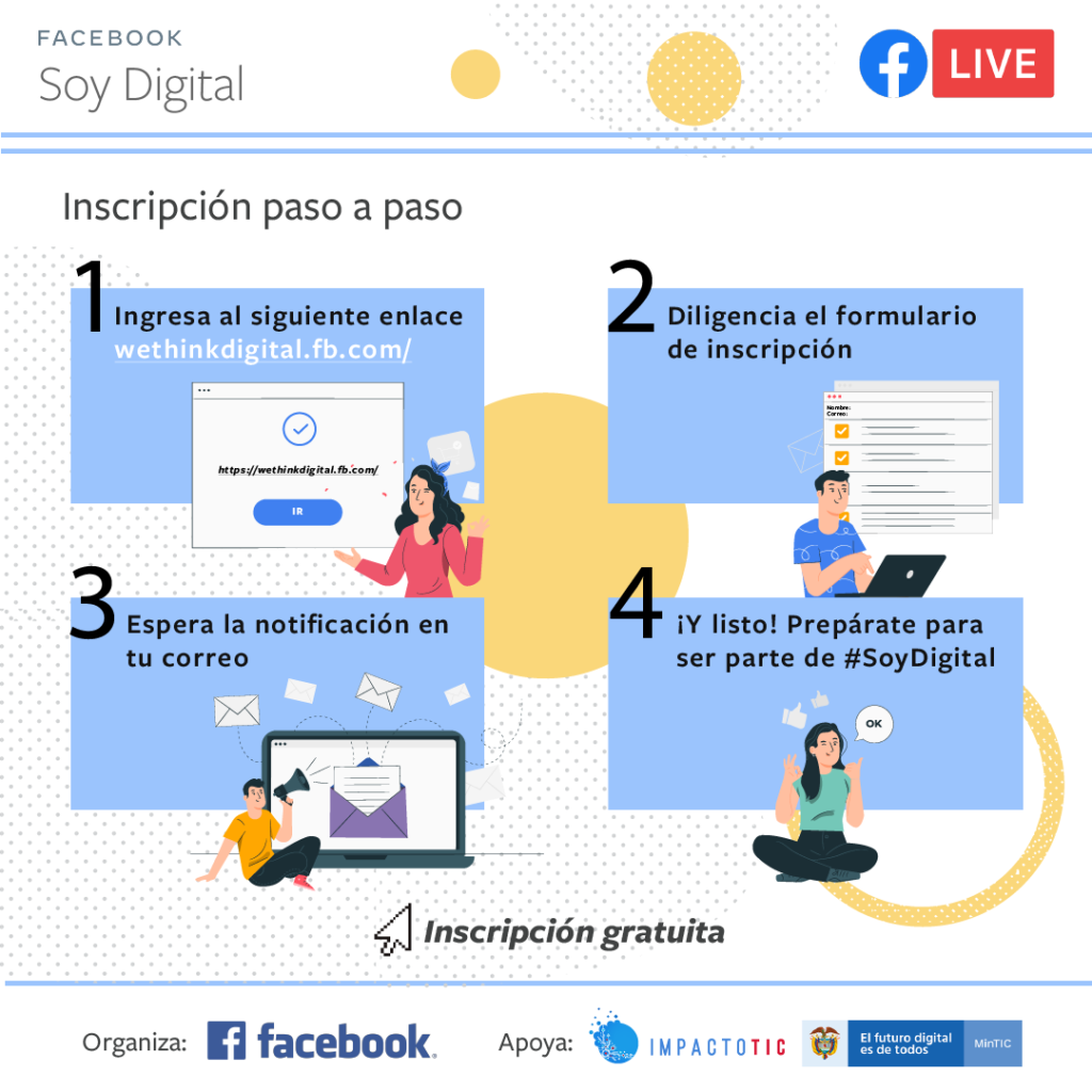 Inscripción paso a paso