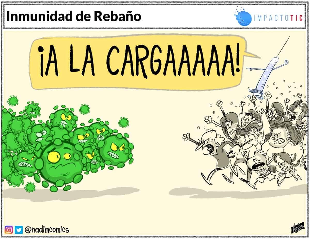 #TICaricatura: Inmunidad de rebaño
