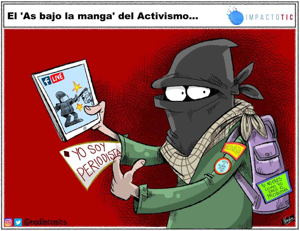 TICaricatura Falsos Periodistas 2