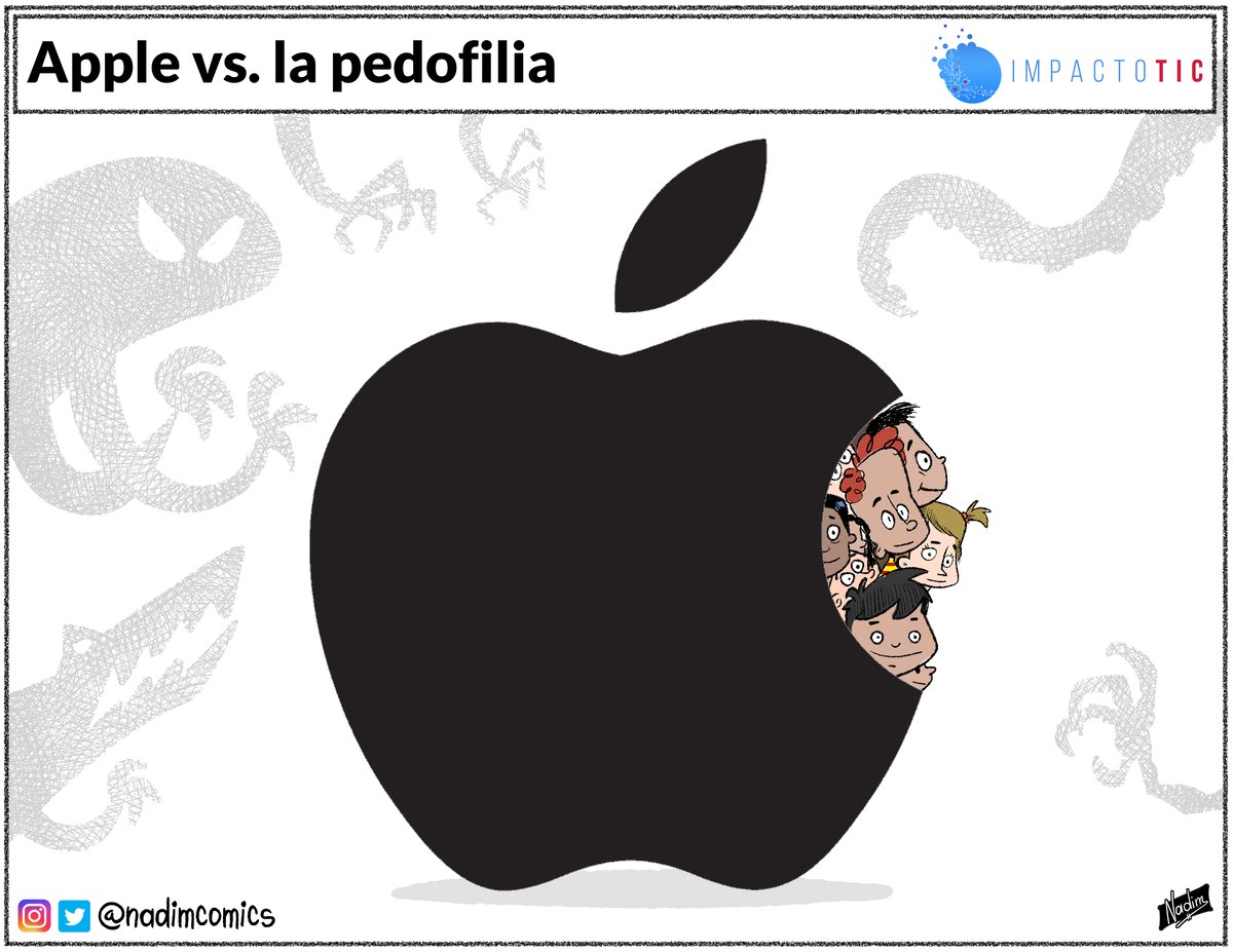 TICaricatura apple vs la pedofilia