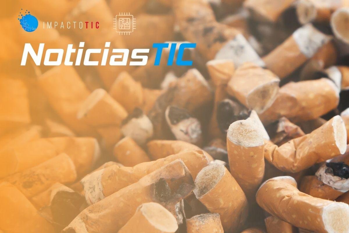 Noticias TIC Colillas de cigarrillo