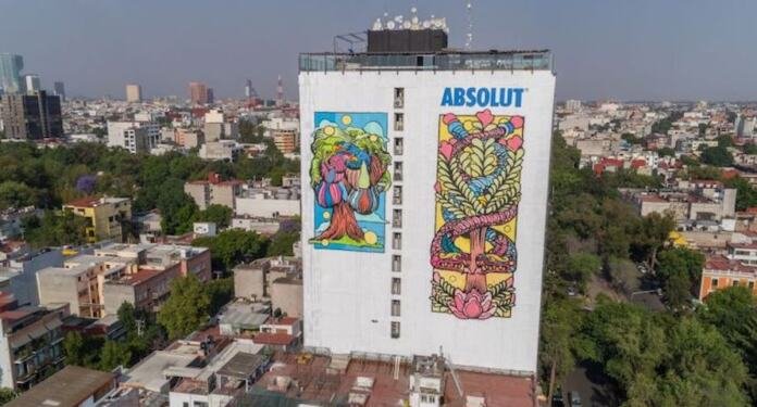 Mural Absolut Street Trees (Revost)