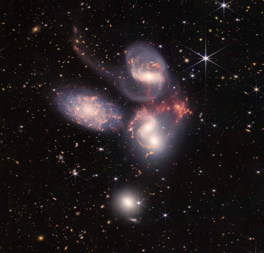Evolucion galactica James Webb