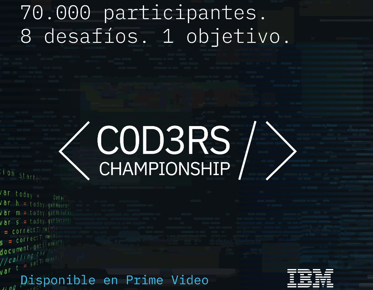 IBM lanza ‘Cod3rs ChampionShip’, un reality sobre desarrolladores
