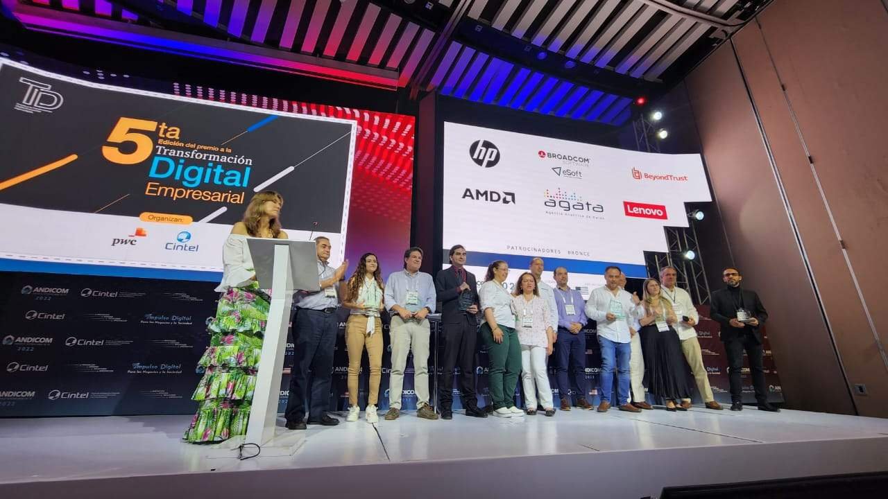 quinta edición del premio a la transformación Digital empresarial