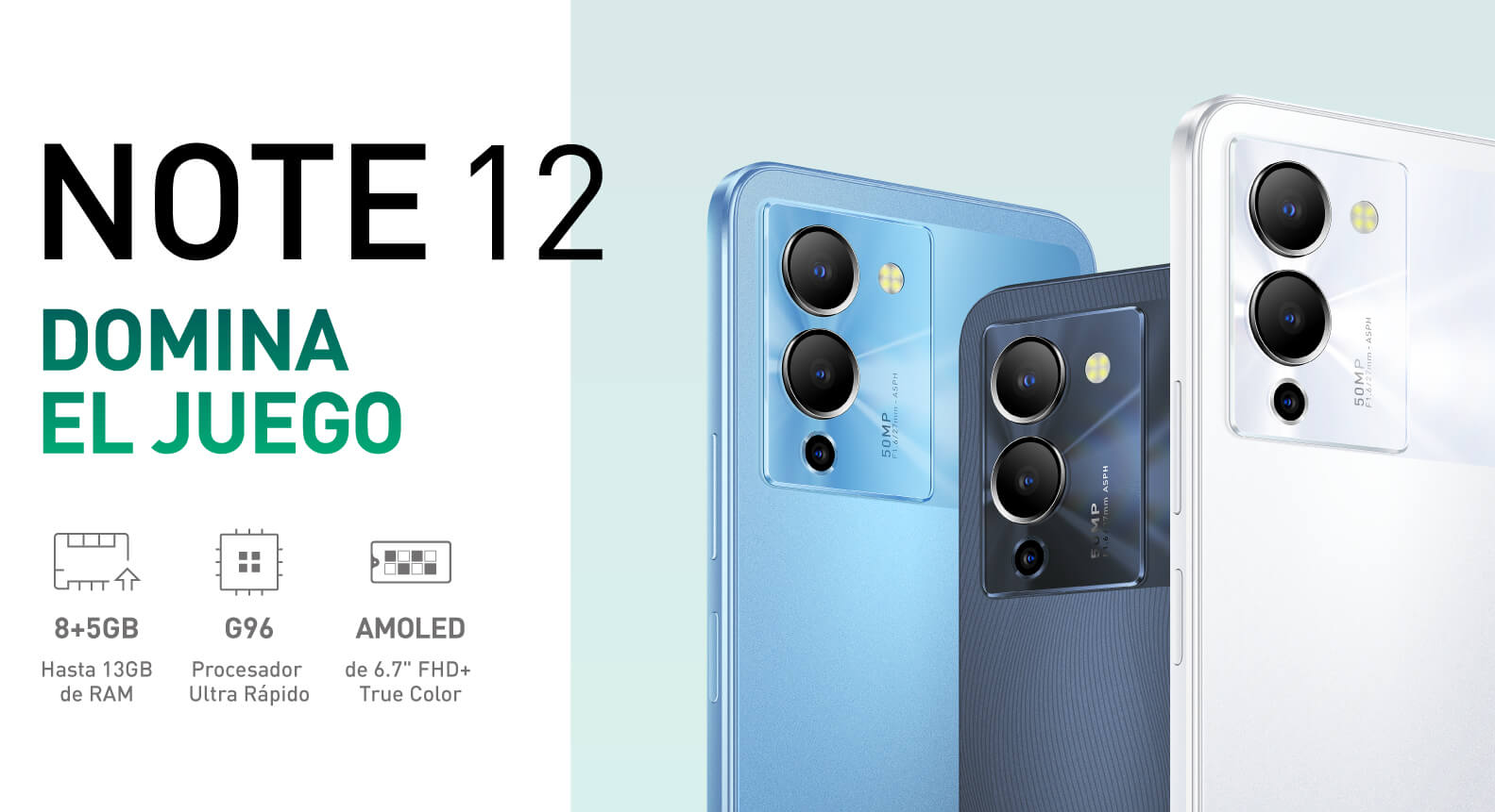 Anuncio del Infinix Note 12 de Mediatek