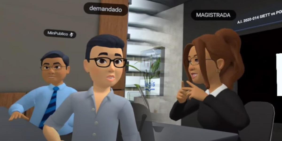 ¡Histórico! Así fue la primera audiencia judicial en el Metaverso en Colombia