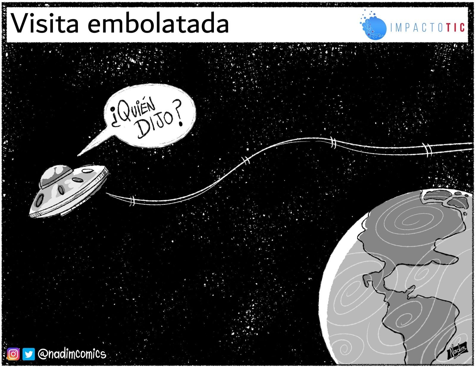Visita embolatada [TICaricatura]