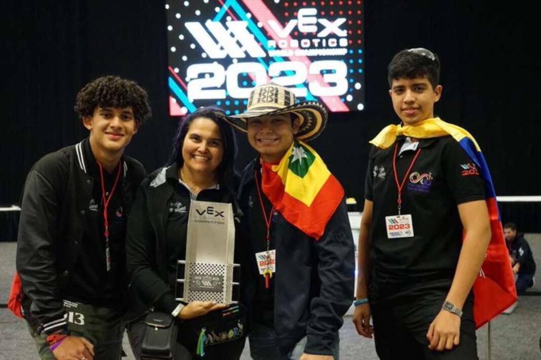 Colombianos en el premio mundial de robótica
