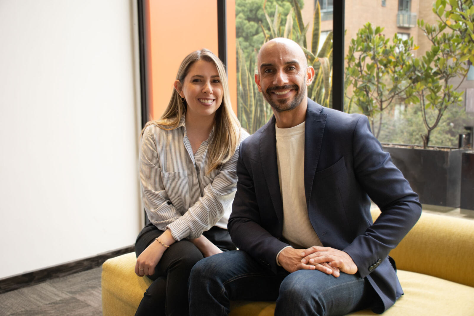 Juliana Echandia y Javier Silva
