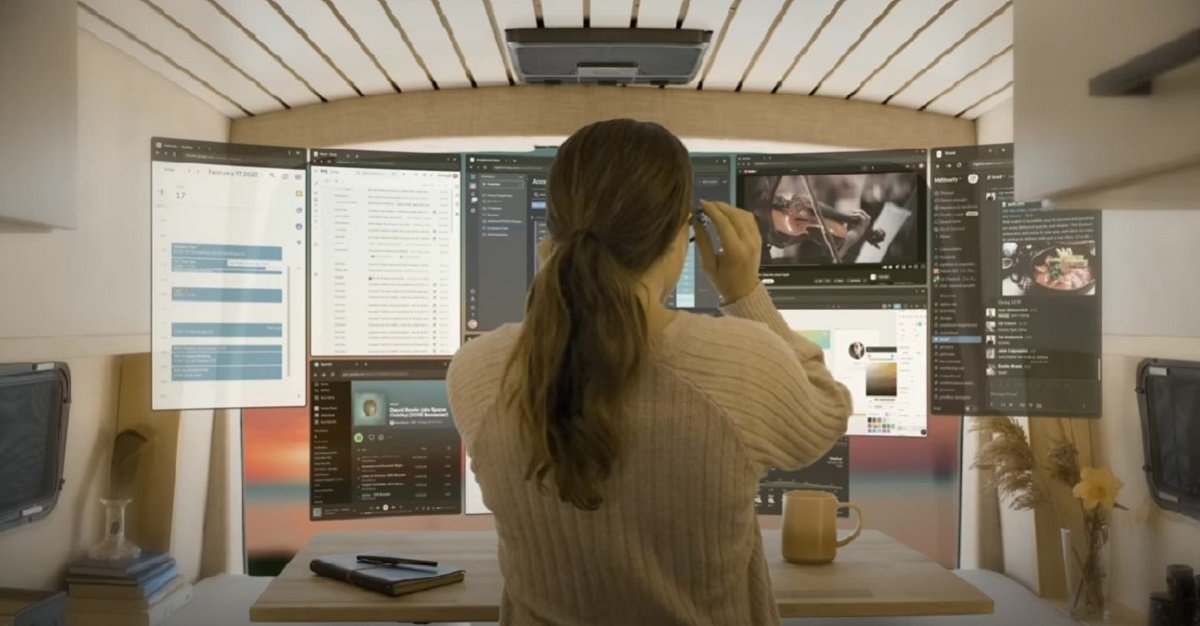 Spacetop, portátil de Realidad Aumentada