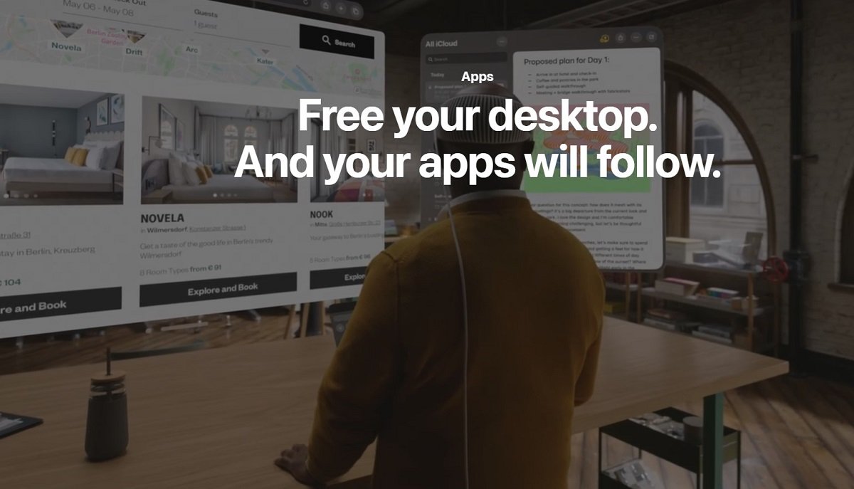 Apoyo Apps Apple Vision pro