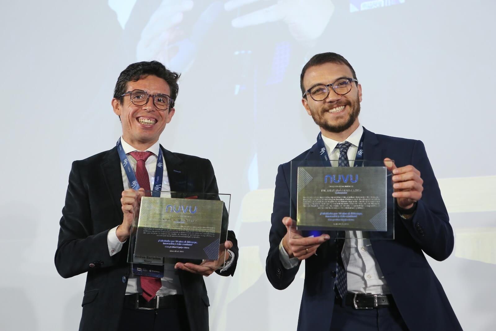 Andres Barrantes CEO y Fernando Ortega CTO Nuvu