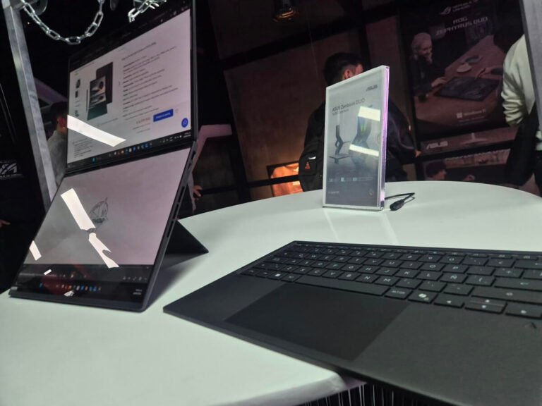 Asus se la juega por la doble pantalla