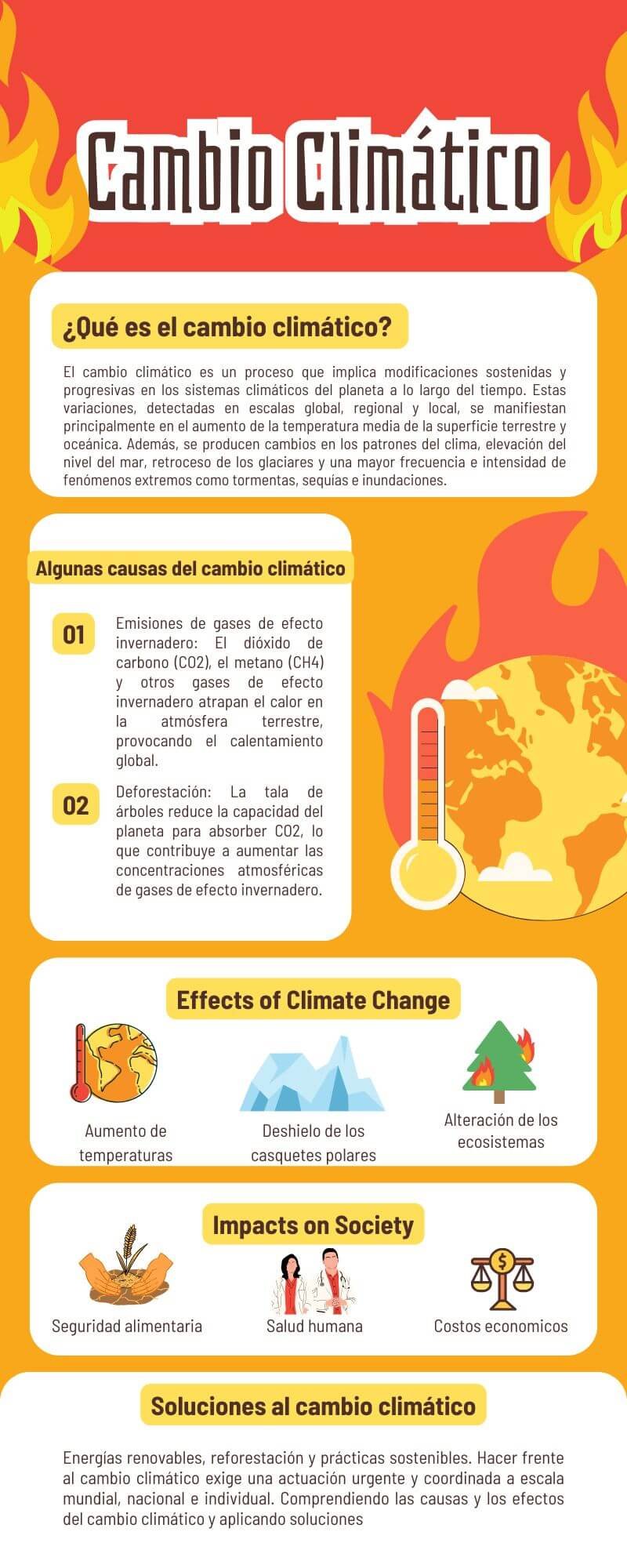 Cambio Climatico en el mundo y Colombia