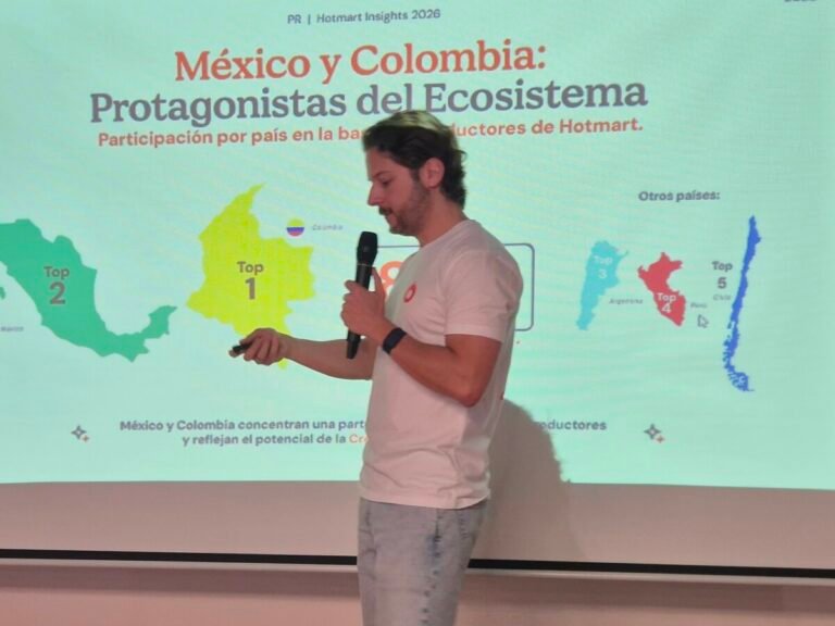 Colombia, líder en contenidos digitales en América Latina según Hotmart