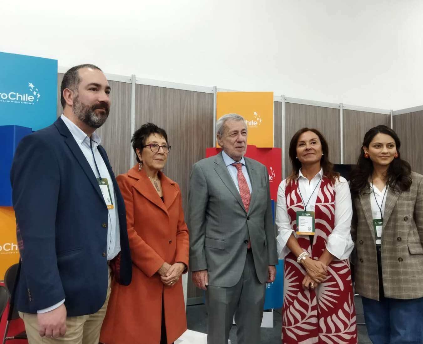 Delegación chilena en Edutechnia 2023