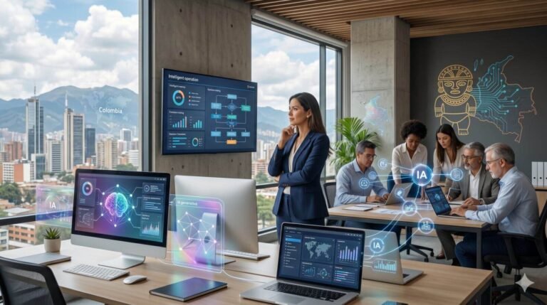 Inteligencia Artificial en Colombia, adopción temprana y el rezago estructural