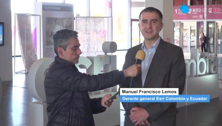 “La colaboración es la clave para potenciar el impacto de la tecnología geoespacial”: Manuel Francisco Lemos, Esri Colombia