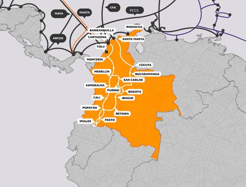 MAPA COLOMBIA ABRIL 2025