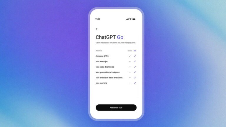 OpenAI estrena ChatGPT Go en Colombia: un plan intermedio con motor GPT-5