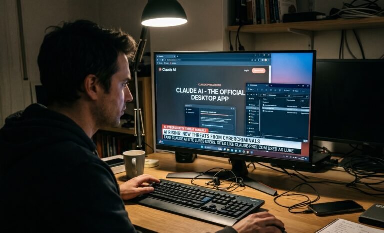 Sitios falsos de IA, una nueva tendencia criminal
