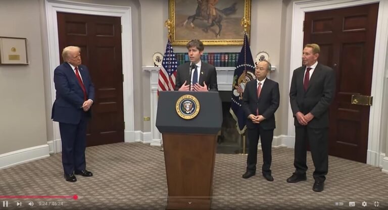 Stargate, el primer gran anuncio tecnológico de la era Trump