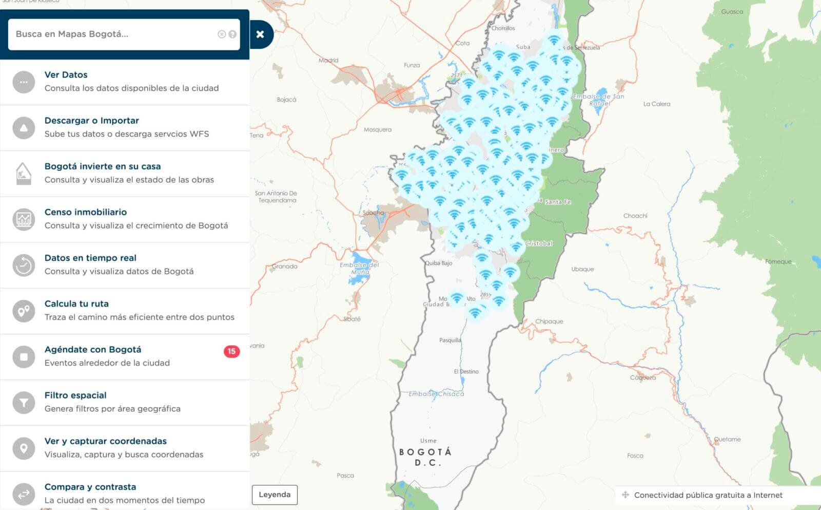 WiFiMap Bogota