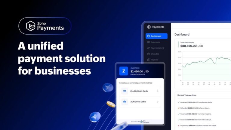 Zoho Payments, la nueva apuesta de Zoho