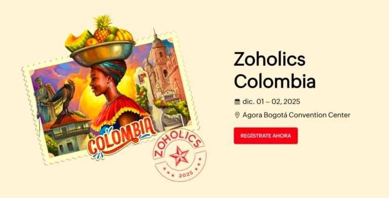 Zoholics Colombia 2025: IA privada y transformación empresarial