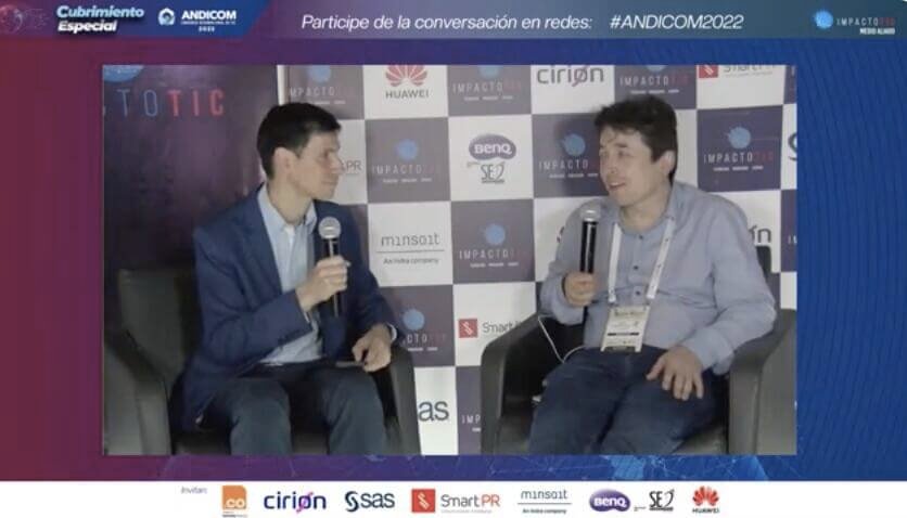 entrevista elkin garavirto en andicom 2022