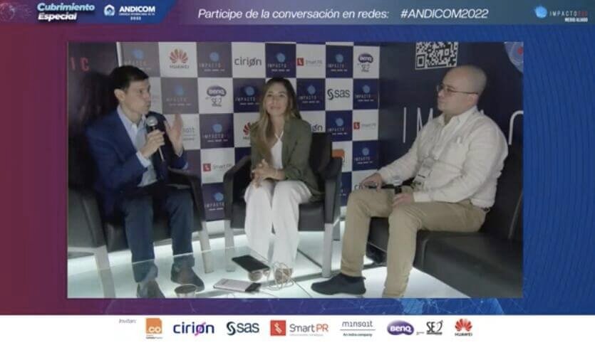 entrevista kelly quintero en andicom 2022
