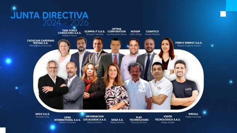 junta directiva 2024 de Fedesoft